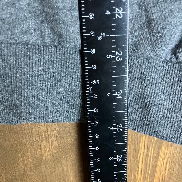 Lauren Ralph Lauren Womens Hoodie Gray Black Label Pullover Long Sleeve XLarge - Picture 9 of 13